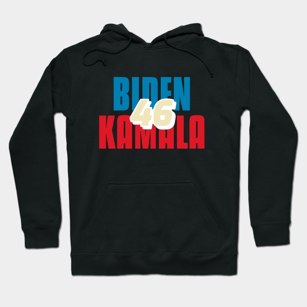 biden kamala 46 Hoodie by irvanelist